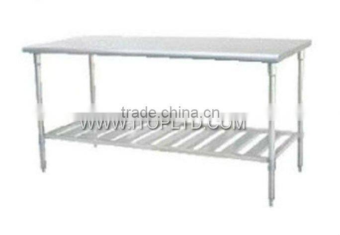 Assembly stainless steel kitchen work tables