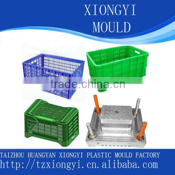 custom EU standard injection logistic folding crate mould manufacturer