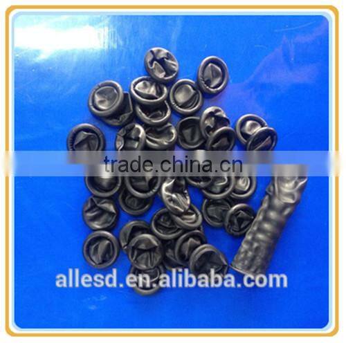 Powder Free Antistatic Latex Finger Cot For Clean Room Black Pink White Yellow