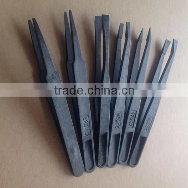 Cleanroom ESD plastic tweezer