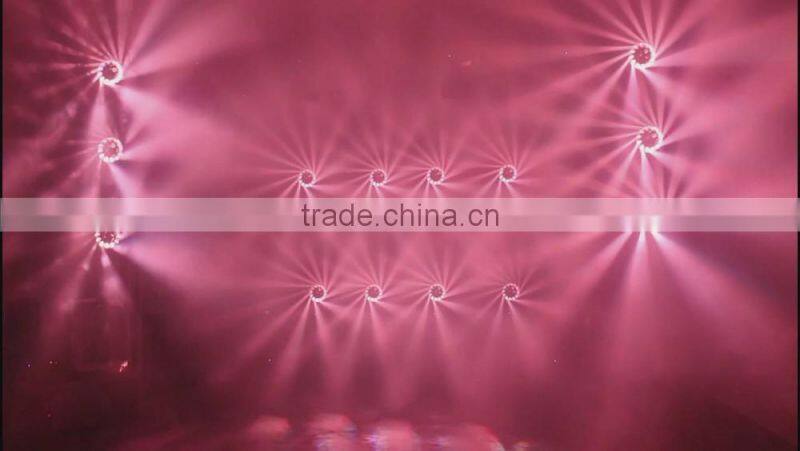 19x15W Bee Eye RGBW 4in1 LED Rotating Beam Zoom DMX Moving Head stage show light