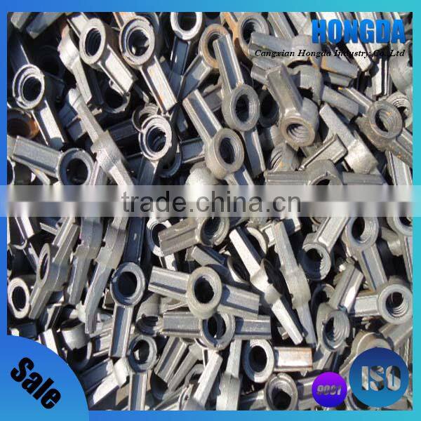 Hot Treatment Galvanized Adjustable Screw Base Jack Nut Manufacturer