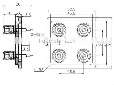 audio terminal block