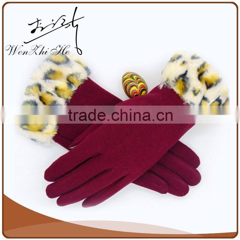 Handmade 100% Sheepskin Cheap Work Glove Wholesale