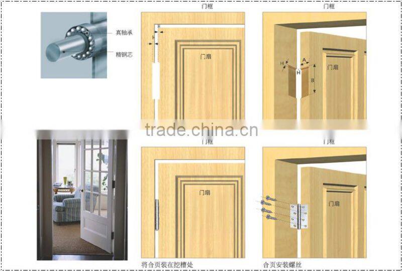Steel door hardware hinge Stainless steel flush hinge for aluminium door