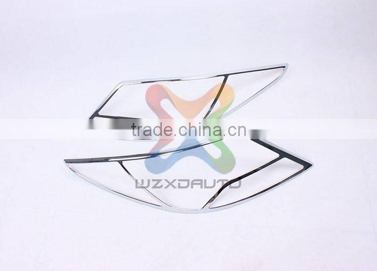 SET CHROME REAR TAIL LIGHT LAMP COVER TAIL LAMP COVER FOR VERNA 2014