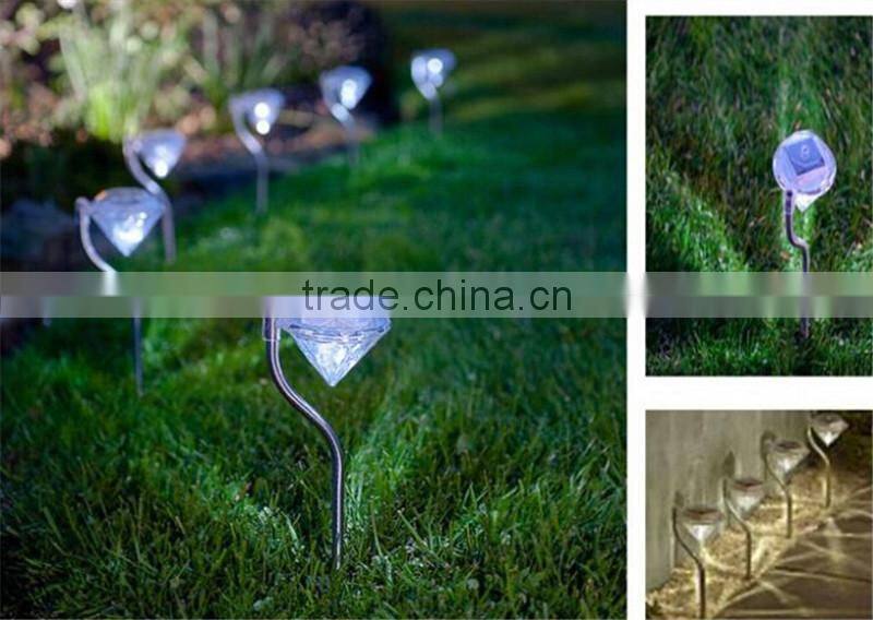 solar power RGB led solar light outdoor garden decoration