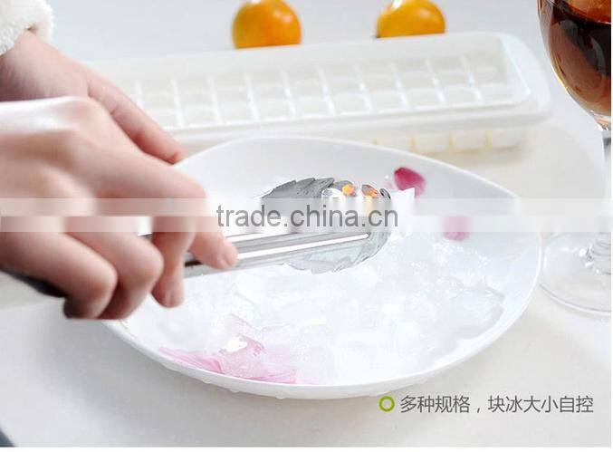 hot sale Creative Square Shape Silicone Fruit Ice Cube Maker Bar Kitchen Accessories Ice Cube Mold