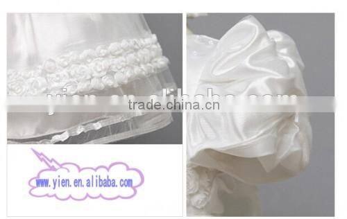 Elegant White 18 Months Baby Dress Hairband Free 18 Months Baby Dress