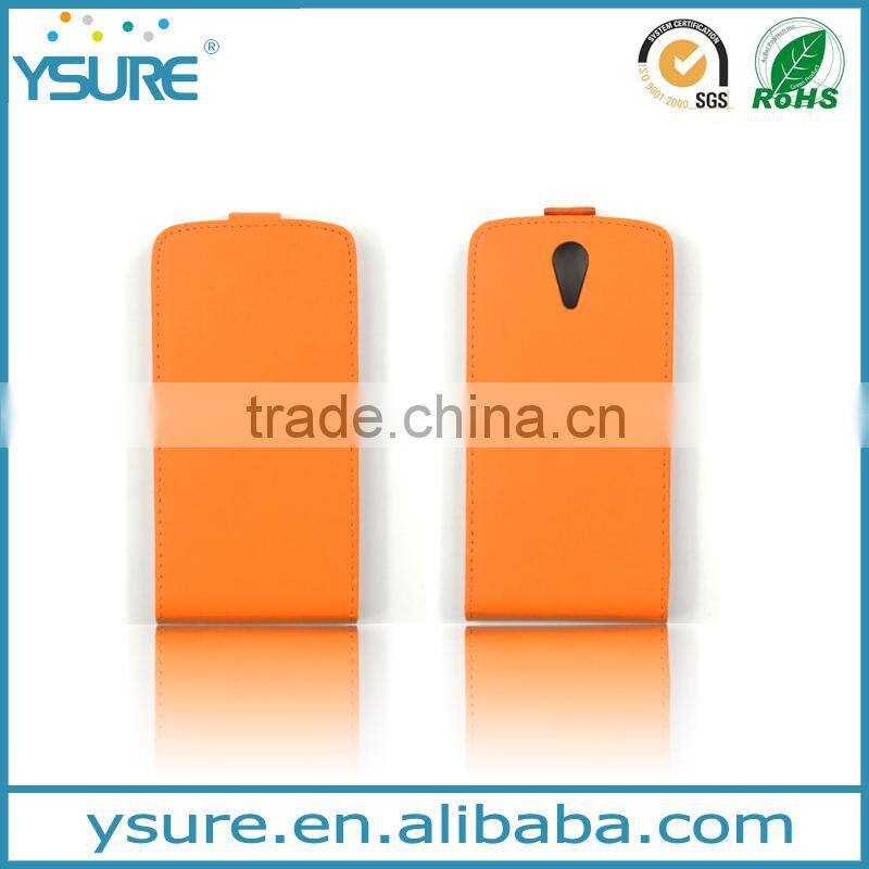 for HTC One M8 , high quality nice feeling PU leather flip case for HTC One M8