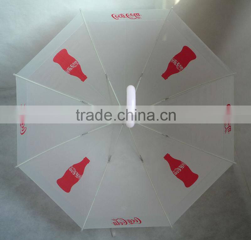 EVA/ PVC/ POE transparent advertising umbrella