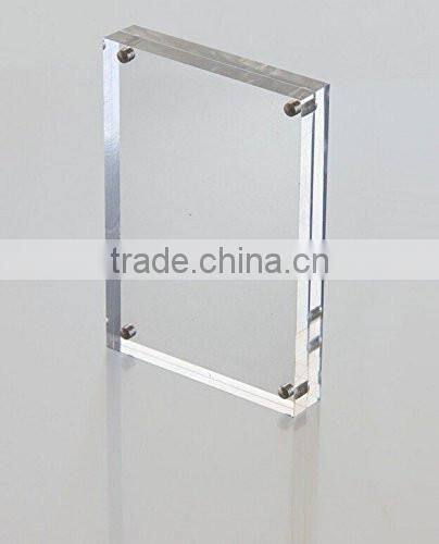 magnet block high quality thick acrylic block