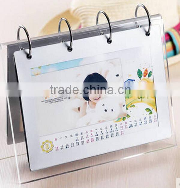 2016 Acrylic table calendar