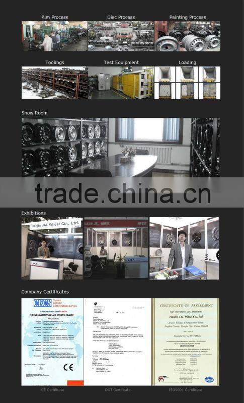 2016 High Performance 14 Inch Chrome Trailer Wheel Rims