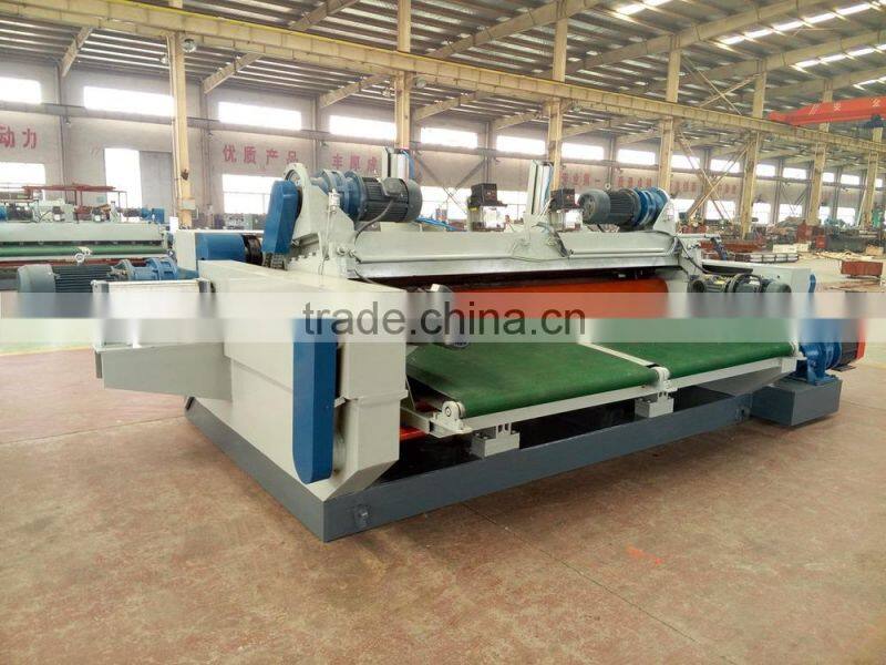 High efficiency China wood rotary cutting machine with CE
