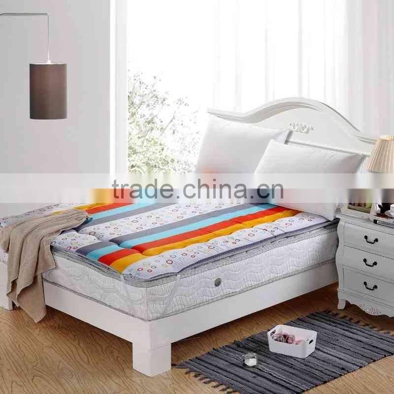 Double Patterned Memory Foam Waterproof Bed Mattress Pad