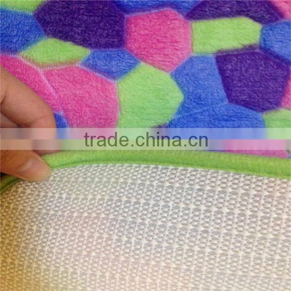 Anti-slip 100% nylon water absorption cheap printed stone door mat