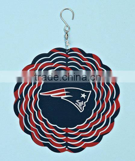 metal NFL garden spinner