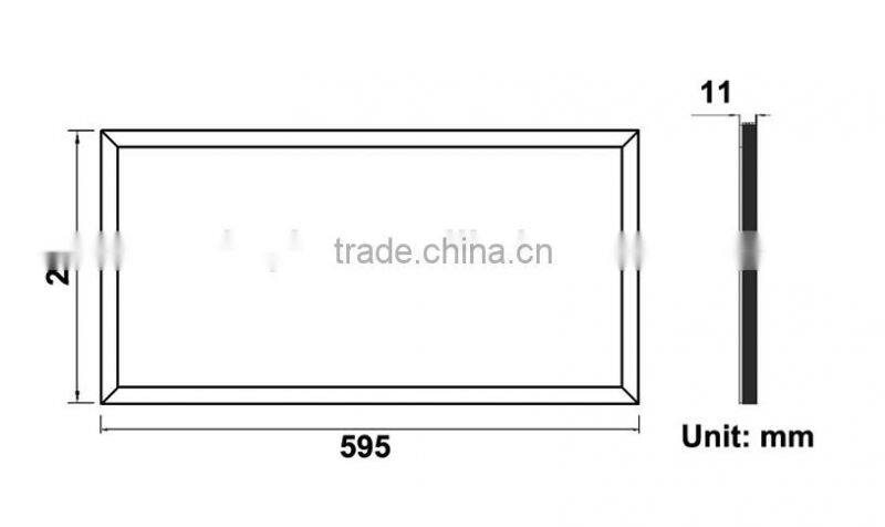 Gracious Meeting Room Hotel 24watts 1800Lm Square Led Panel