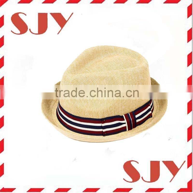 Cheap vintage summer mens fedora beach hat