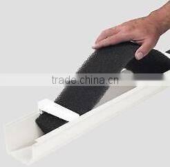 Leaf Defier gutter foam and gutter foam gaurd with multiple functions