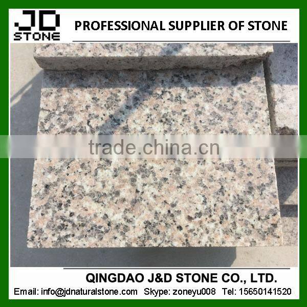 g364 outdoor paver/ pink granite steps
