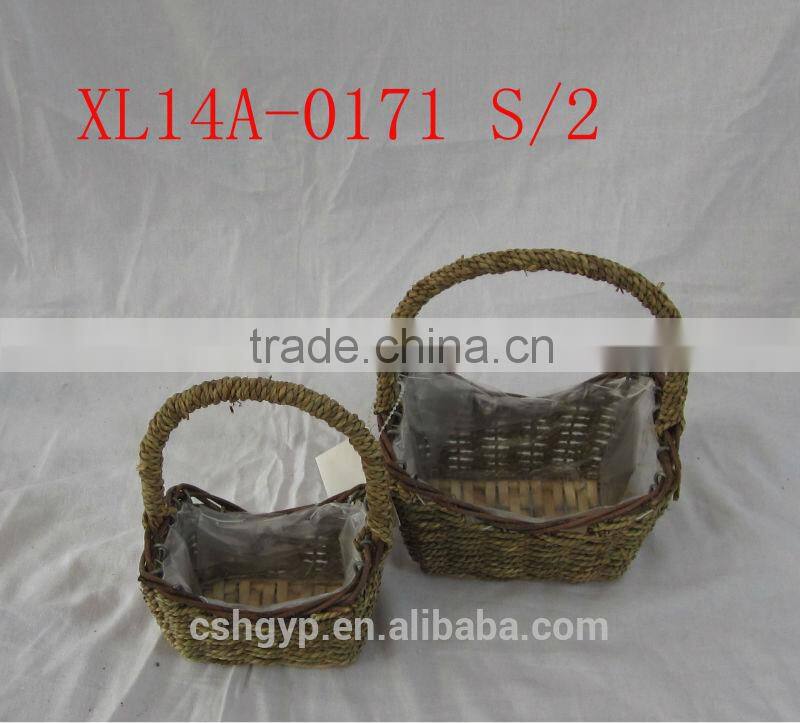 Beautiful grass basket