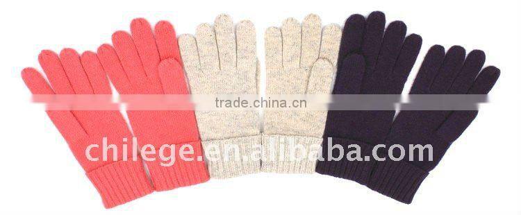 ladies knitted gloves