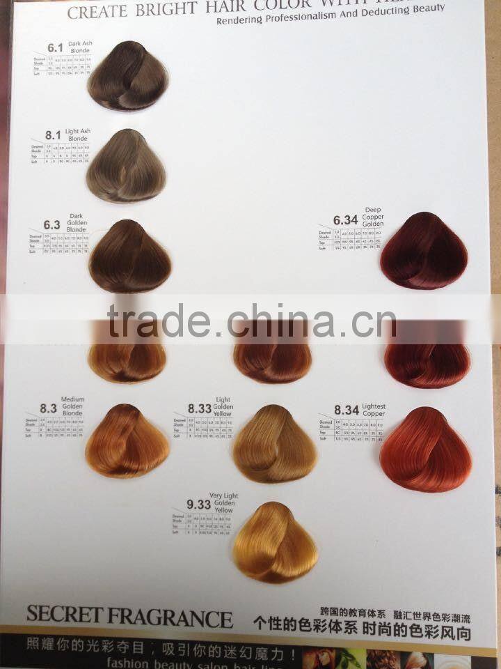 Best selling products long lasting fashion natural perms hair color