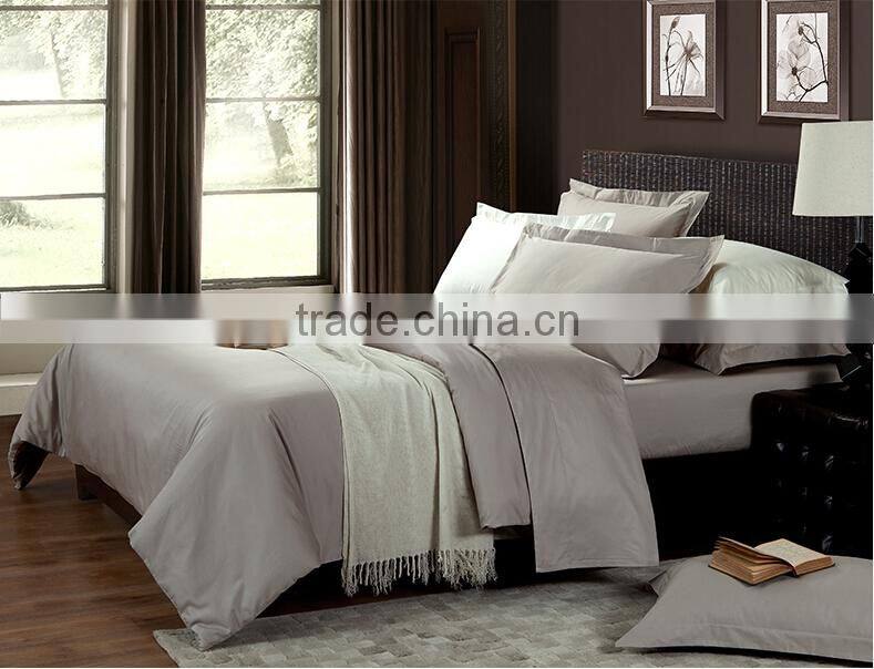 luxury cotton plain hotel bedlinens