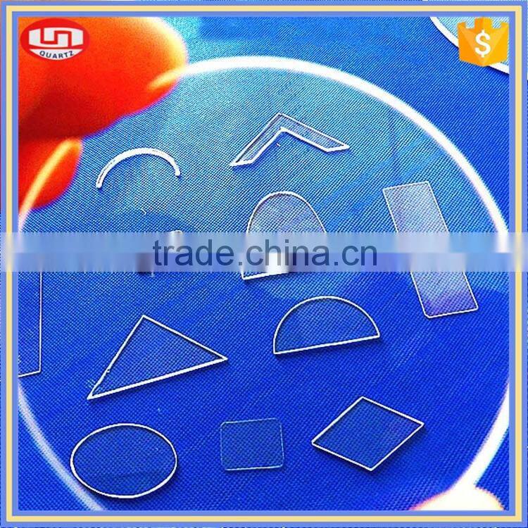 Customrized cheap high temperature break resistant quartz glass plate