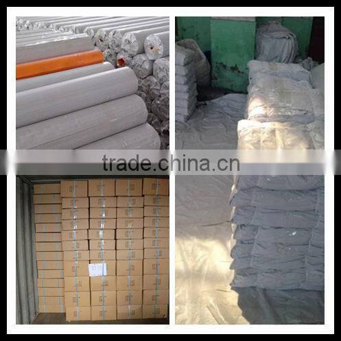 PVC polyester coated tarpaulin roll packing