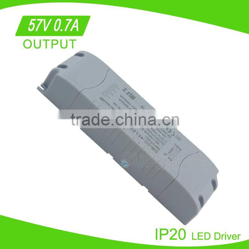 led driver power supply 57v 40w 0.7A led power driver