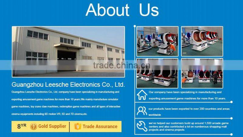 Top selling game machine 360 degrees viewing angle vr oculus rift platform