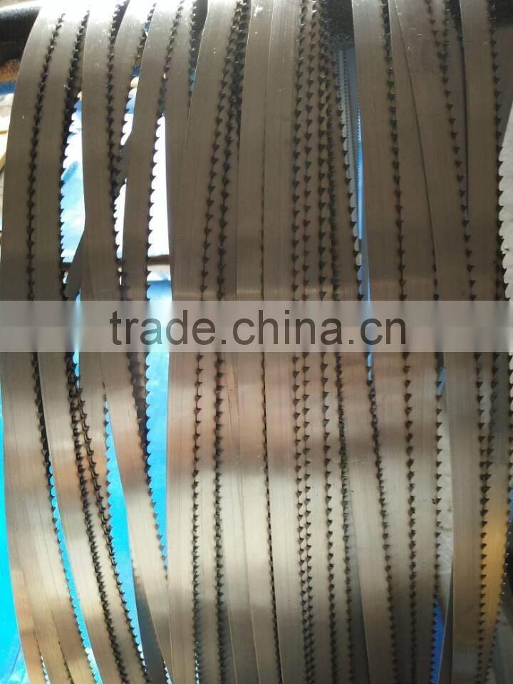 MEAT BAND SAW BLADE, FOOD CUTTING 112" 0.022" x 5/8" FROZEN GENERAL USE