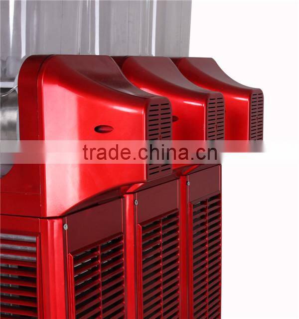High Quality Guangzhou Zhongai 3-Tank Slush Frozen Ice Machine For Sale