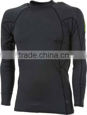 Female Black Long Sleeve High Quality Sports Rush Guard