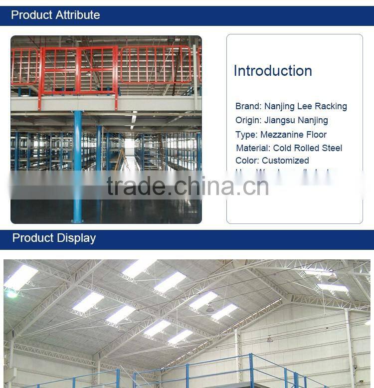 steel mezzanine rack structure