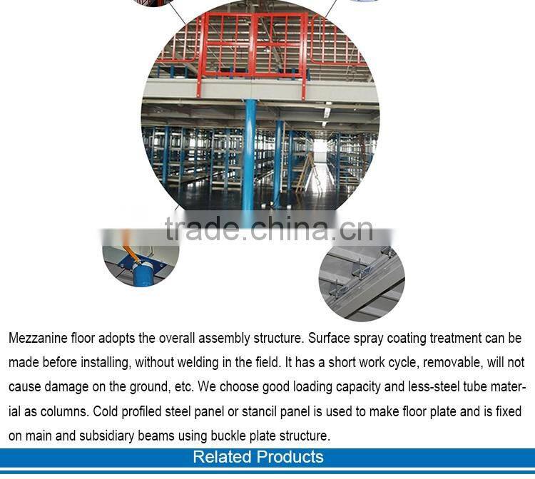 Factory Overall Assembly Steel Structure Mezzanine Floor