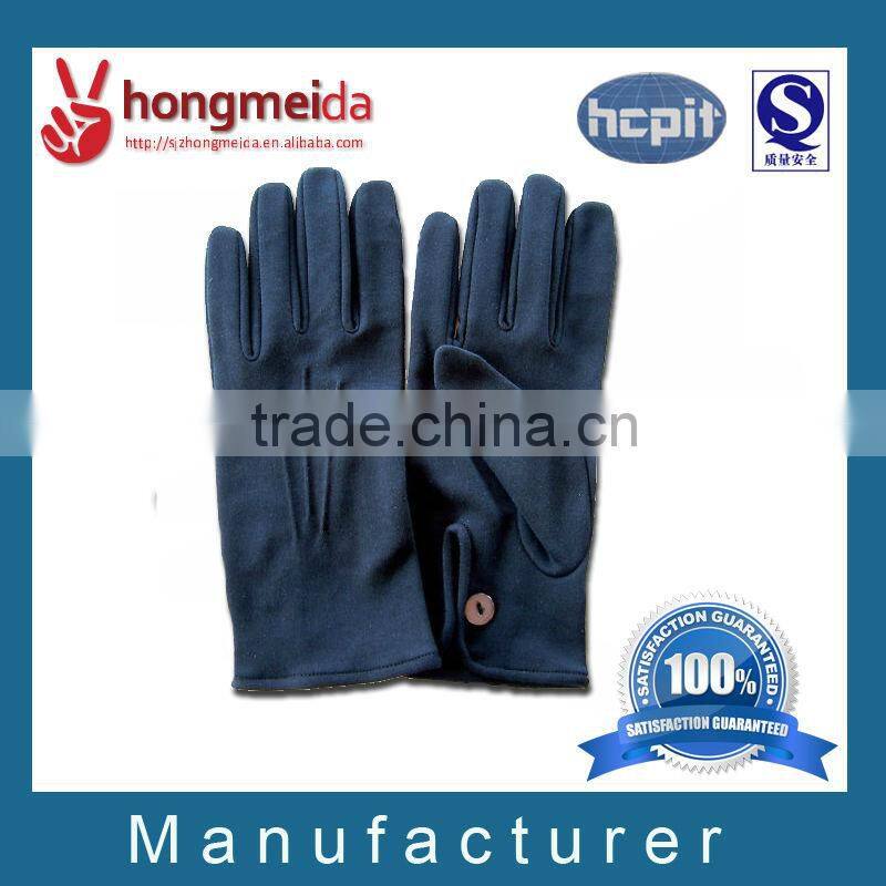 Men Formal Wear White Cotton Gloves Marching Band Gloves