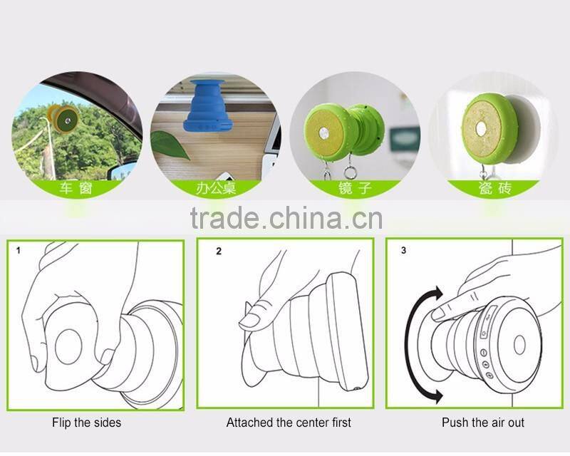 New x-bass 5W cup speaker bluetooth waterproof shower V4.1