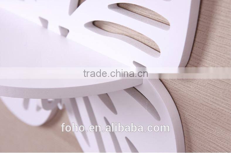 Good quality Patterned DIY Storage Shelf in Wood Plastic