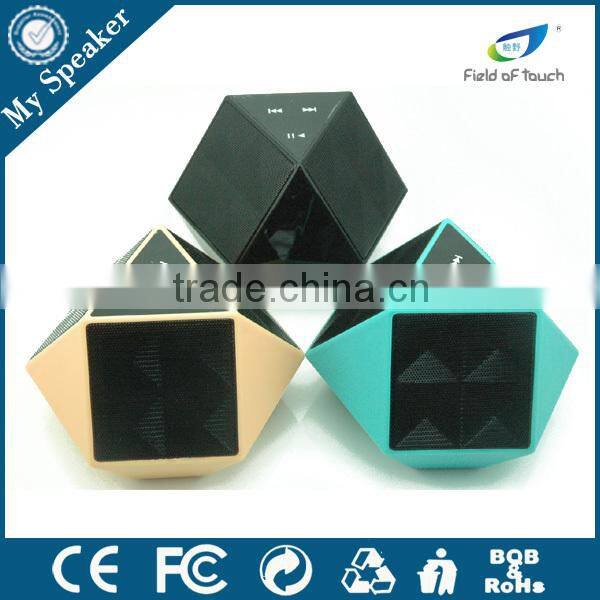 F007 blue color IPX4 bathroom speaker,splash proof speaker
