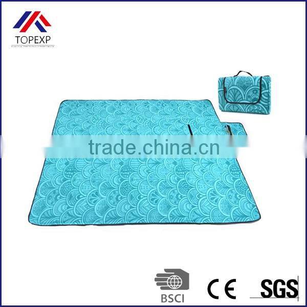 Colorful Printed Picnic Blanket Digital Printed Blanket