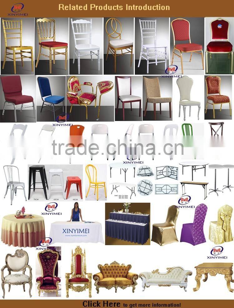 Rental Wedding Hotel Cross Back Chair For Dining