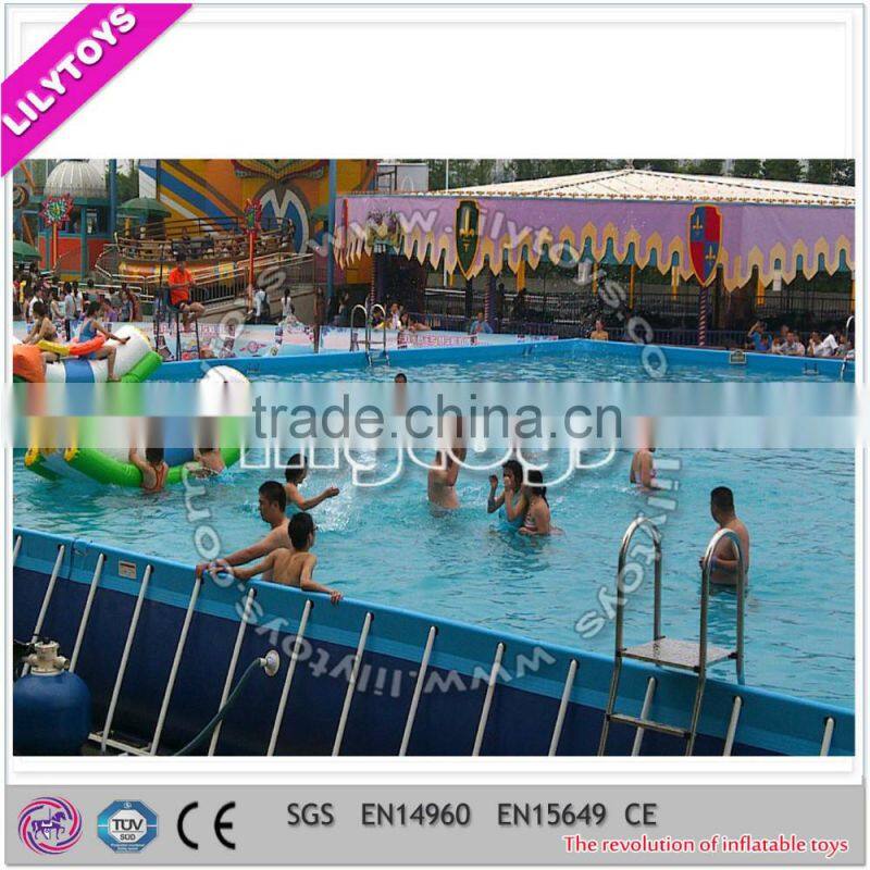 2015 Outdoor Frame Pool, Metal Frame Pool, Metal Frame Swimming Pool,swimming pool equipment
