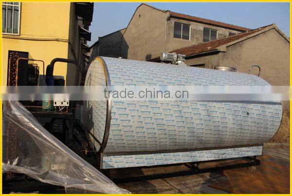 6000L milk cooling tankprice in dairy farm