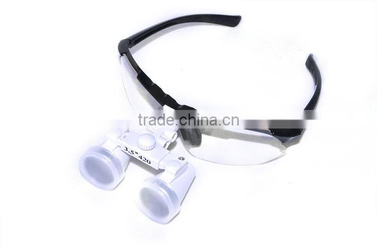 Black 2.5X 3.5X 320mm 420mm working distance optional Dentist Surgical Medical Binocular Dental Loupe