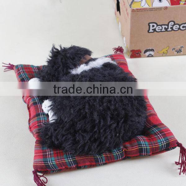 Fashion animal toy lifelike breathing electronic dog