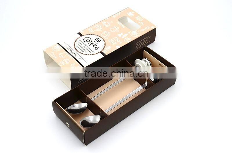 Manufacturer supplier directly design coffee spoon set for gifts